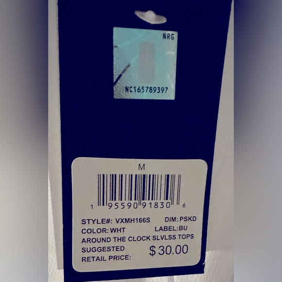 NWT Around the Clock sleeveless jersey size Med. for the Pheonix Suns in white - Picture 3 of 6